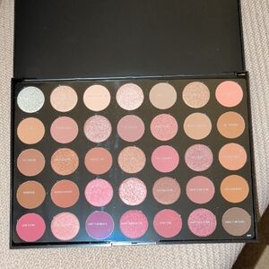 Morphe 35-Color Eyeshadow Palette - Pink, Brown, Gold